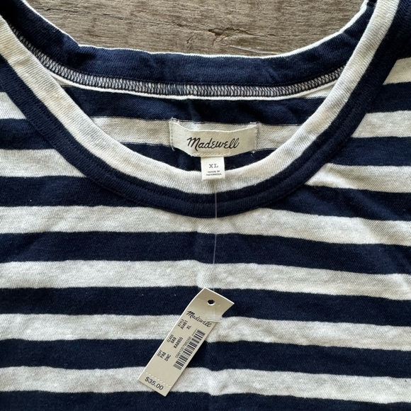 The Perfect Vintage Tee in Atkins Stripe - Picture 6 of 6